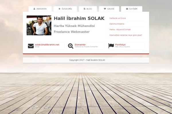 halilibrahim.net site used Hisolak