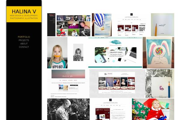 Photocrati-pro theme site design template sample