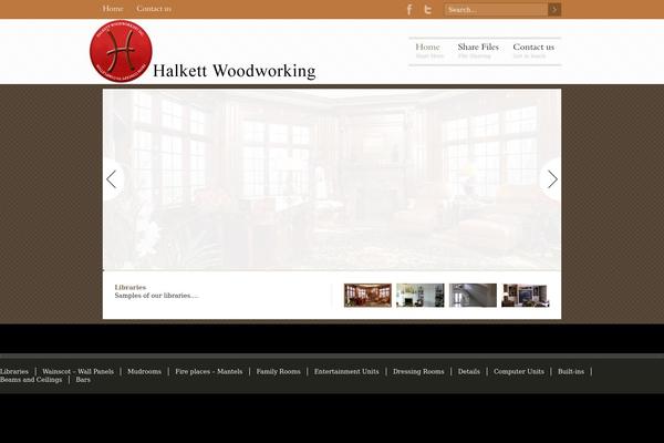 halkettwoodworking.com site used Duotive Three