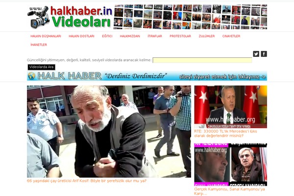 halkhaber.in site used Videothemeres