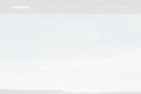 Ark theme site design template sample