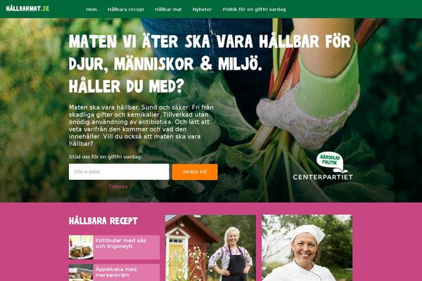 hallbarmat.se site used Hallbarmat