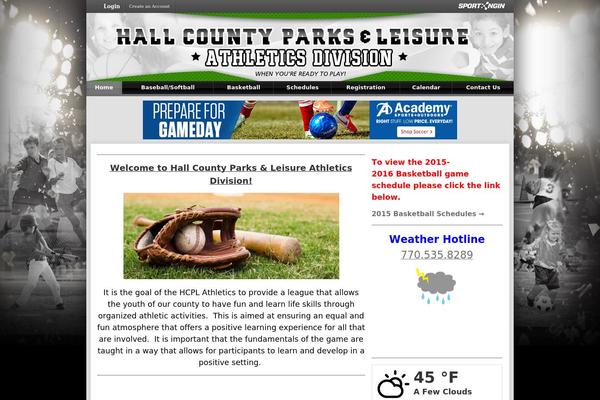 hallcountysports.com site used Strike