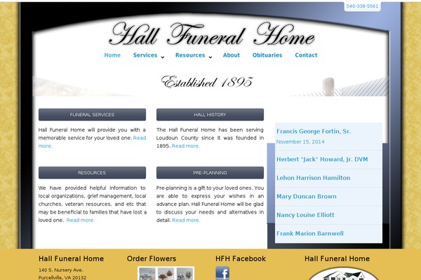 hallfh.com site used Dynamix
