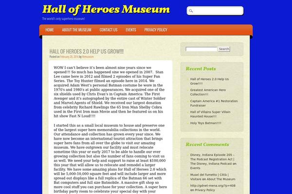 hallofheroesmuseum.com site used ePublishing
