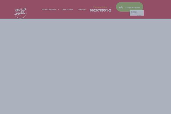 Pizzaro theme site design template sample