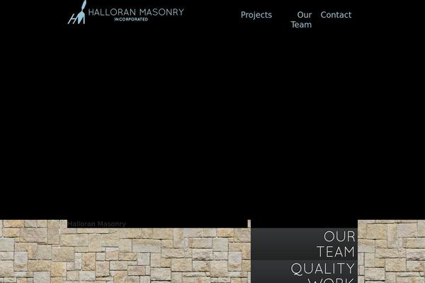 halloranmasonryinc.com site used Halloranmasonry