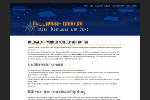 halloween-ideen.de site used Dreizehn