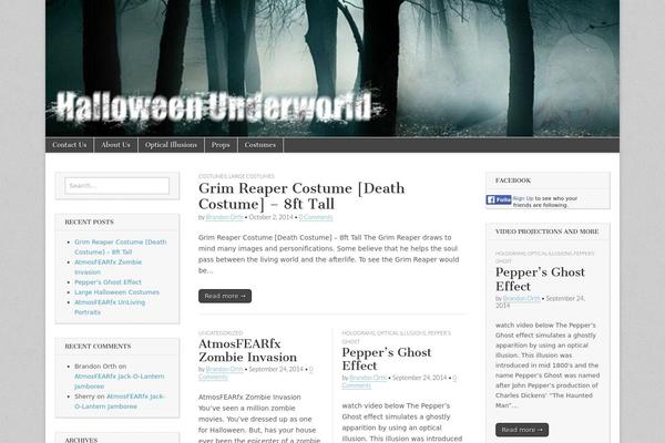 Magazine Basic theme site design template sample