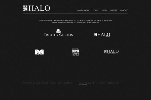 halocreativedesign.com site used Striking