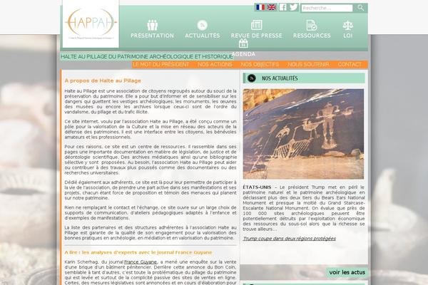 halte-au-pillage.org site used Happah