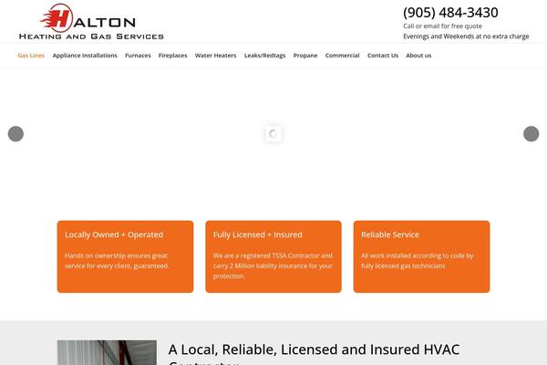 Bridge theme site design template sample