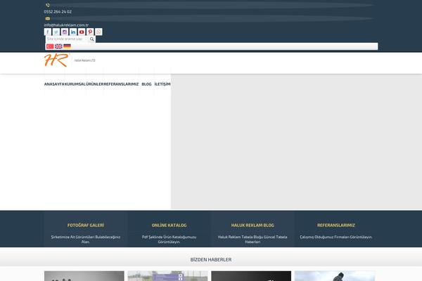 halukreklam.com.tr site used Halukreklam