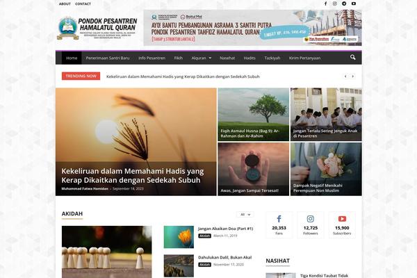 hamalatulquran.com site used NewsMag