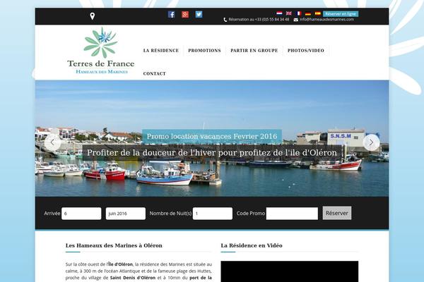 Soho Hotel theme site design template sample