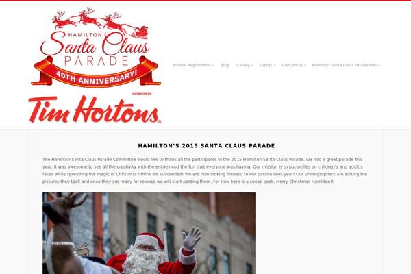 hamiltonsantaparade.com site used Response