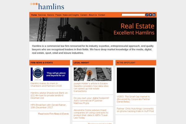 hamlins.co.uk site used Hamlins2016