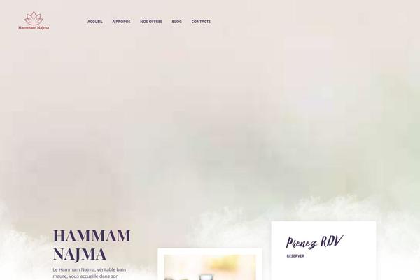 hammamnajma.fr site used Edema
