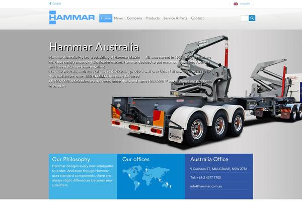 hammar.com.au site used Hammar