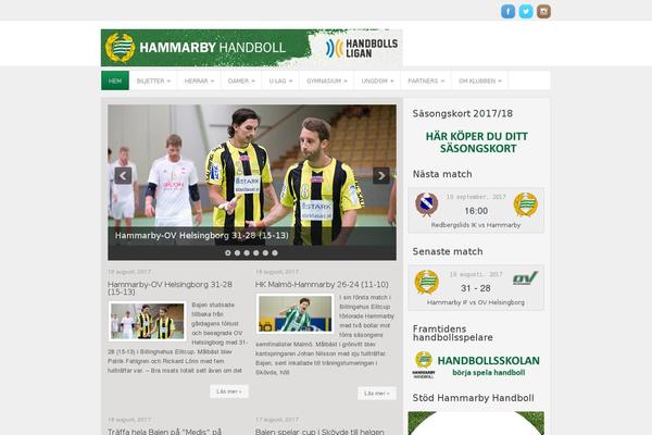 hammarbyhandboll.se site used Newscom