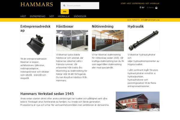 hammars.se site used Storefront-hammars