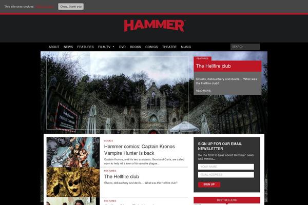 hammerfilms.com site used Hammer