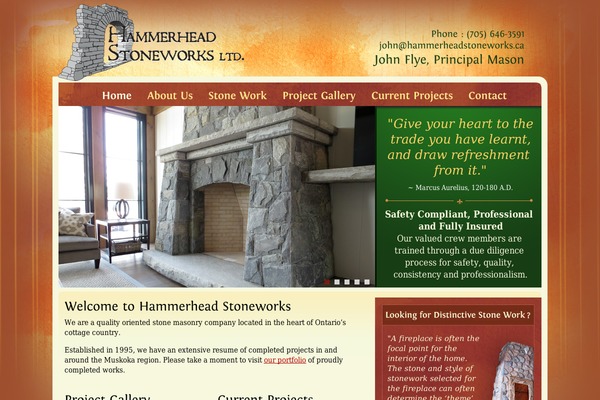 hammerheadstoneworks.ca site used Hammerhead