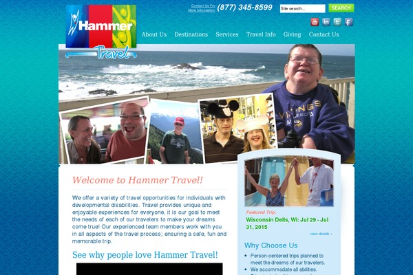 hammertravel.org site used Hammertravel