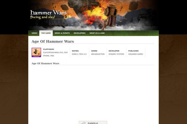 hammerwars.com site used Warpack