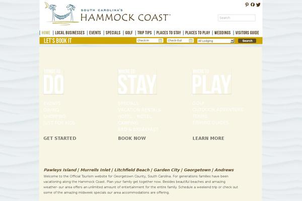 hammockcoastsc.com site used Mm-madre-theme