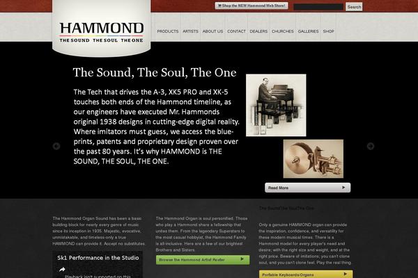 hammondorganco.com site used Skt-videography