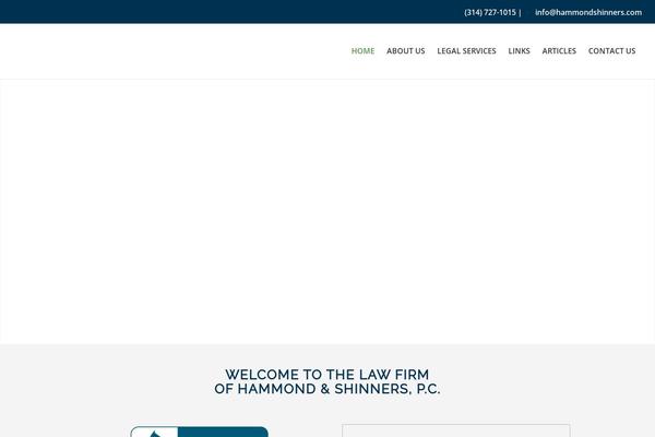 Enfold theme site design template sample
