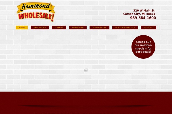 hammondwholesale.com site used 2011brick