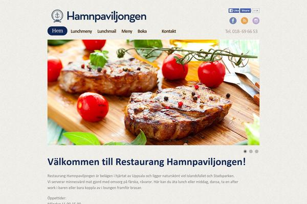 hamnpaviljongen.com site used Aptero