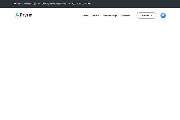hamptonconsults.com site used Prysm