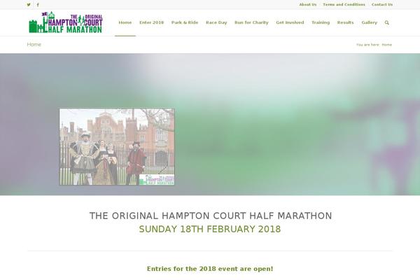 hamptoncourthalf.com site used Hampton-court