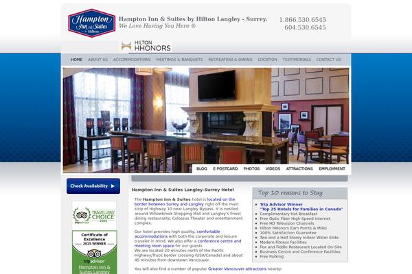 hamptoninnlangley.com site used Hamptoninnlangley