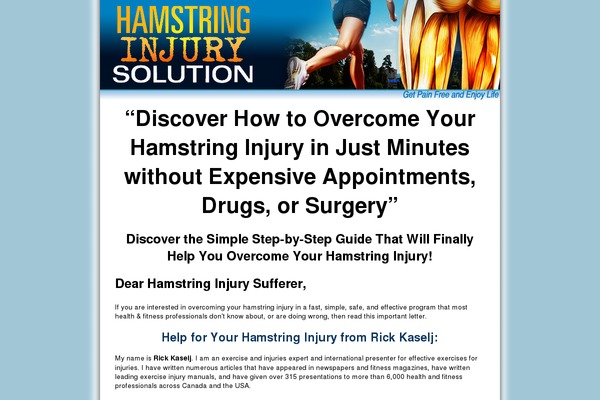 hamstringinjurysolution.com site used Twentyeleven2013