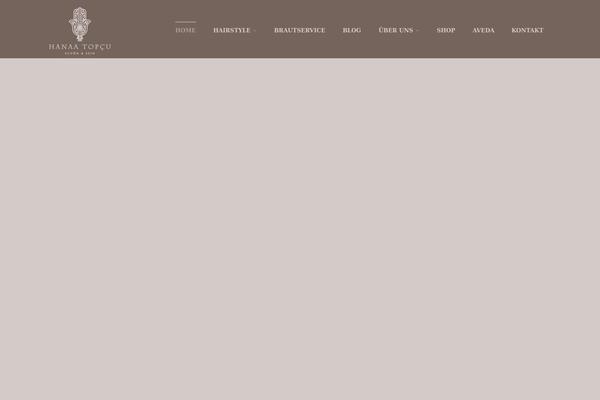 Hairsalon theme site design template sample
