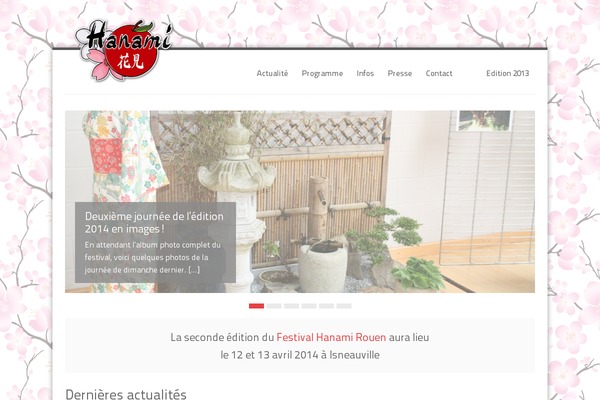 Hanami theme site design template sample