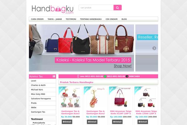 handbagku.com site used Wp-niaga