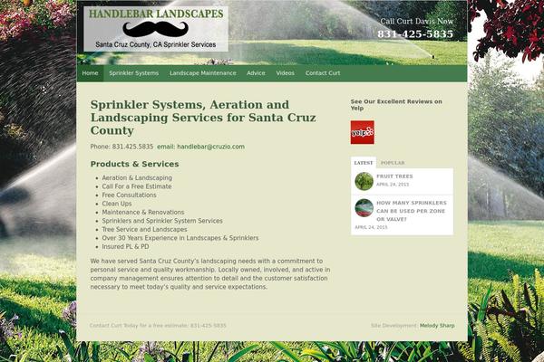 Canvas theme site design template sample