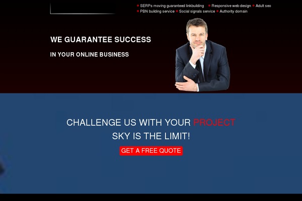 Responsive theme site design template sample