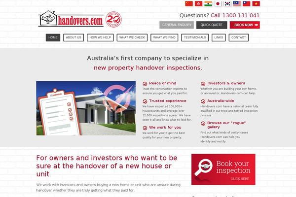 handovers.com site used Builder-carter