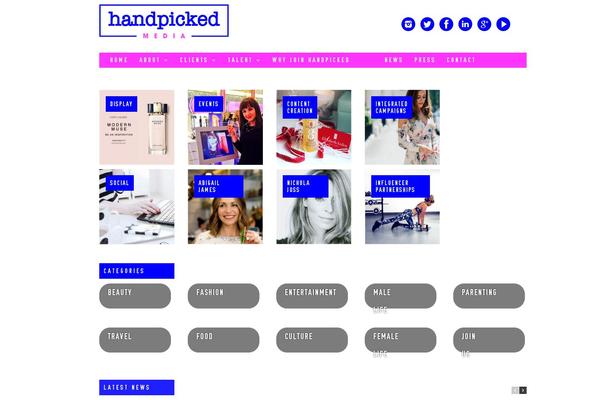 handpickedmedia.co.uk site used Handpicked-theme