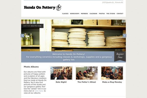 handsonpottery.ca site used Studeo-package