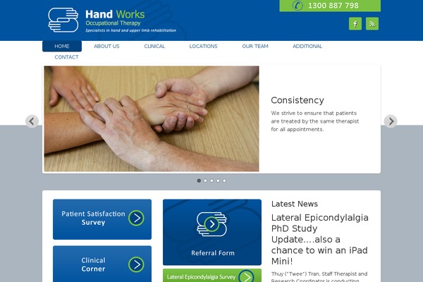 handworks.net.au site used Handworks