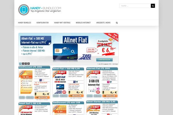 Avada theme site design template sample