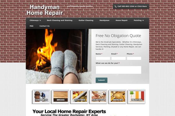 chimney theme websites examples