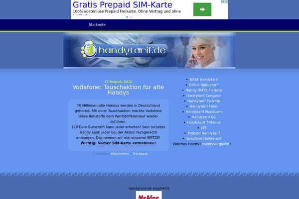 handytarif.de site used Adreu